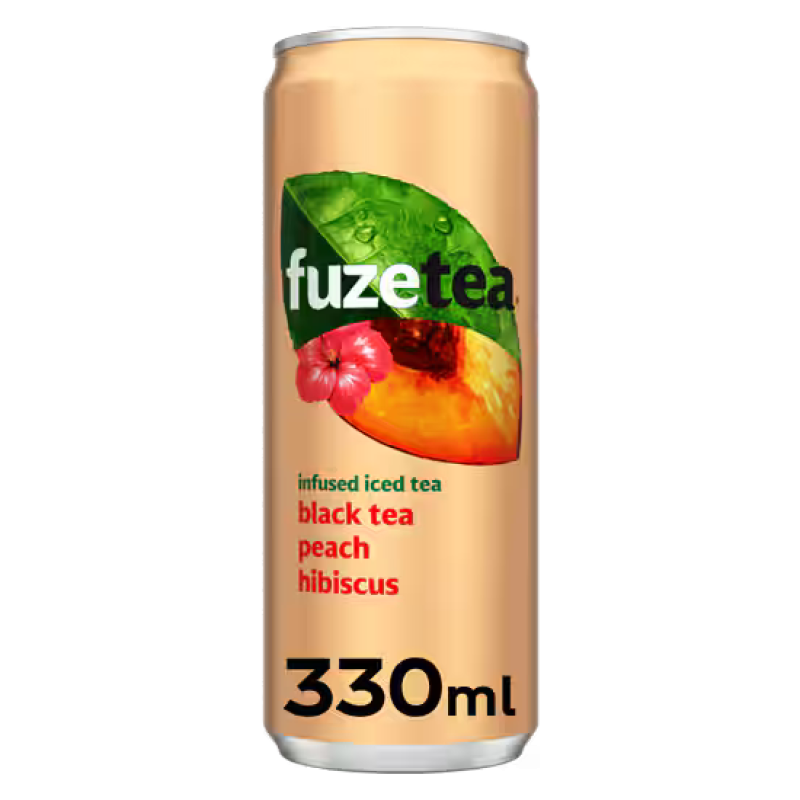 Fuze Tea Peach Hibiscus 330cl